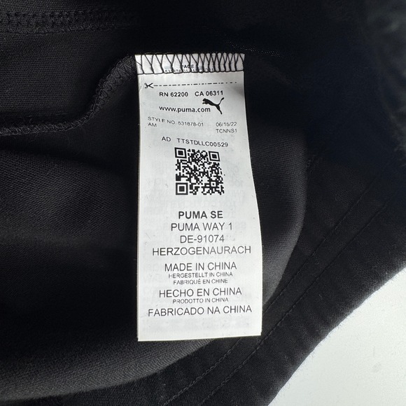 Puma Mercedes AMG Petronas Formula 1 Team 2XL Black Zip Hoodie Men's XXL - Picture 6 of 9